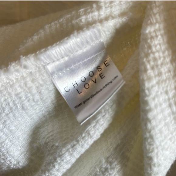 Generation Love Anita Studded Cropped White Blazer NEW - Picture 12 of 13